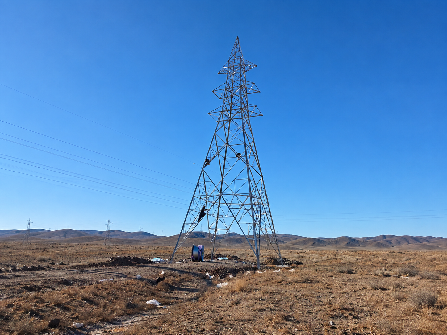33 kV transmission line of Kaveh Methanol power plant
